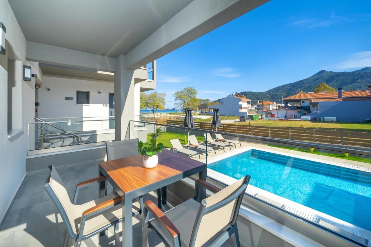 Perla Beach Chrysi Ammoudia ภายนอก รูปภาพ