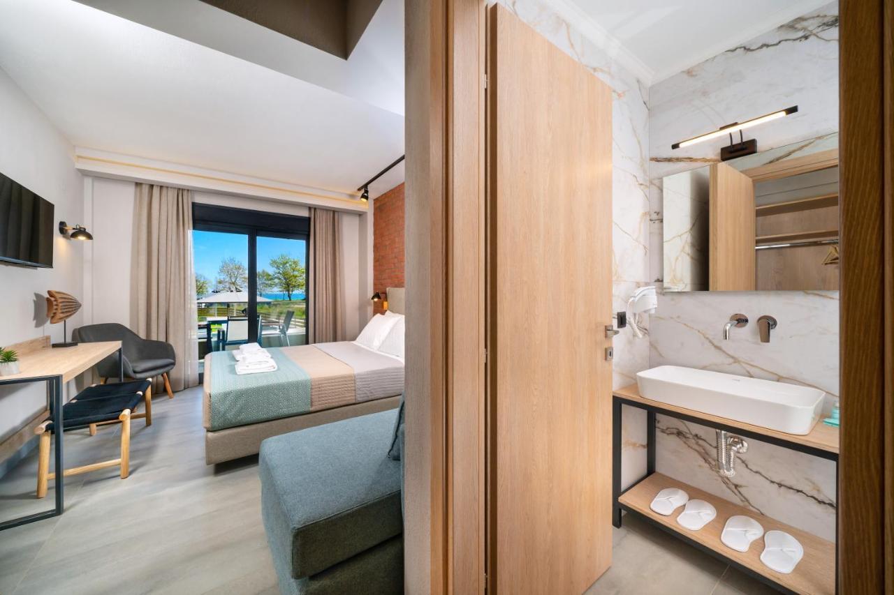 Perla Beach Chrysi Ammoudia ภายนอก รูปภาพ
